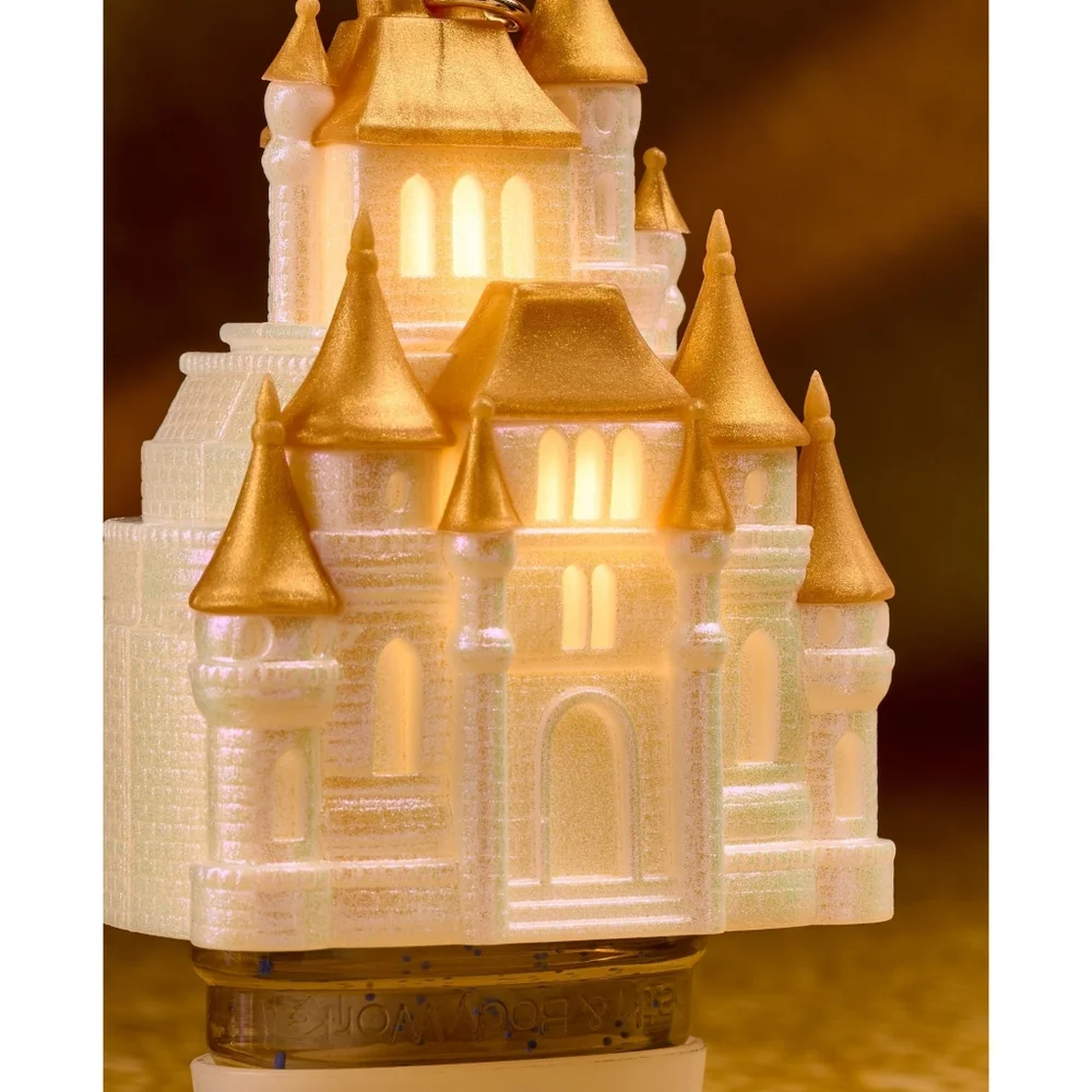 Disney Princess Life's a Fairytale Light Up Castle Pocketbac Sanitizer Holder